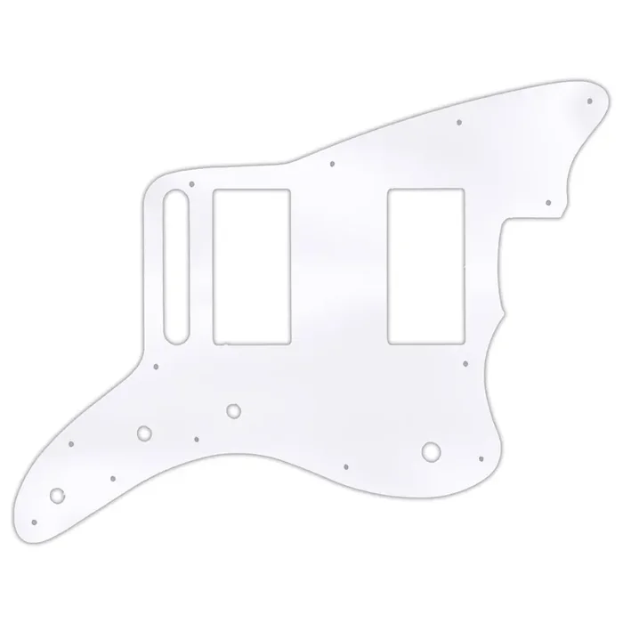 Jazzmaster Special Edition Blacktop HH – Clear Acrylic Thick