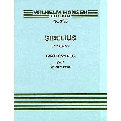 Jean Sibelius Danse Champetre (for Violin and Piano)