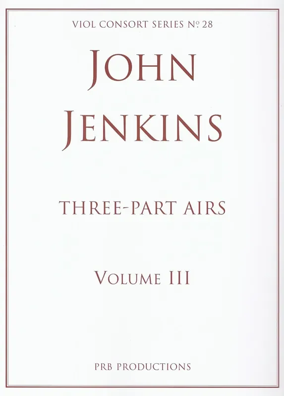 Jenkins Three-Part Airs, Vol. 3