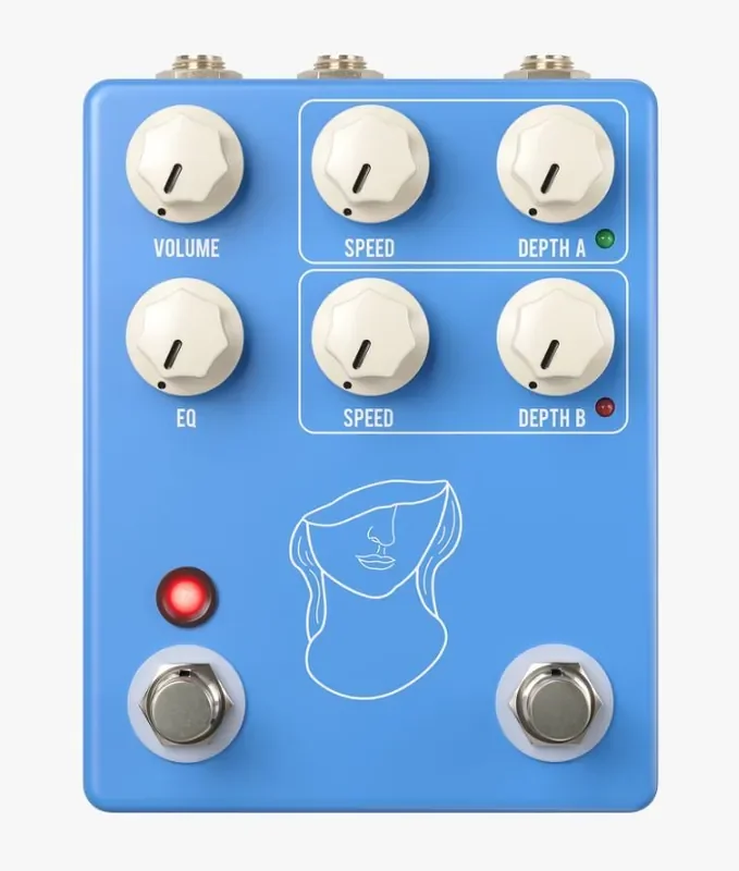 JHS Pedals – Artificial Blonde Transparent Overdrive Pedal with Rich Harmonics