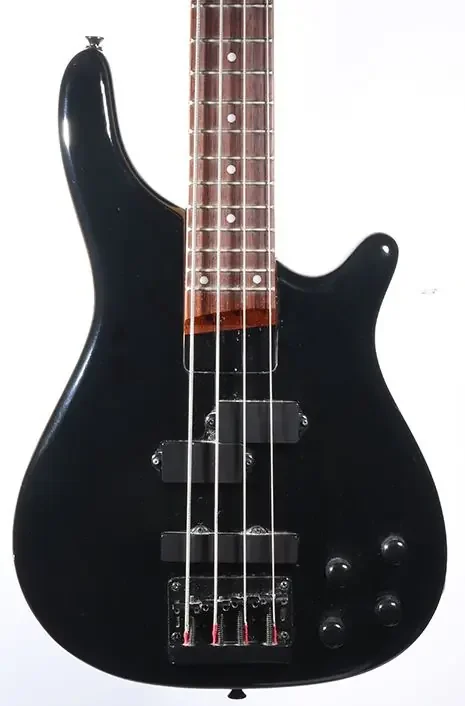JHS Vintage 4 string Bass Guitar in Black