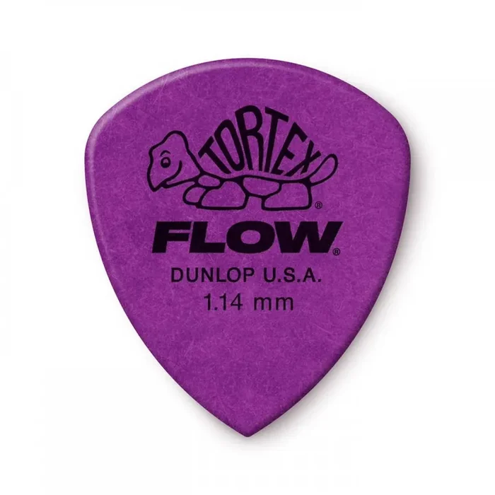 Jim Dunlop 1.14mm Tortex FLOW Standard Picks, 12-Pack