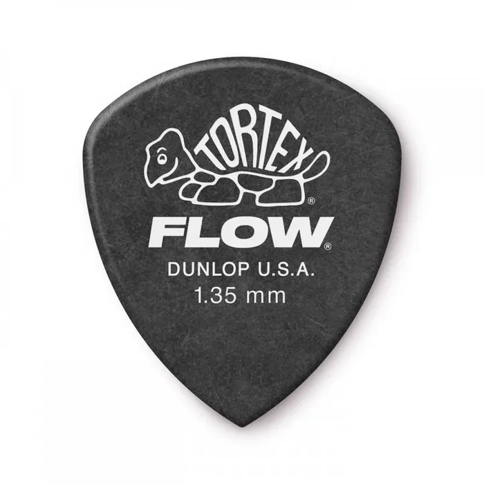 Jim Dunlop 1.35mm Tortex FLOW Standard Picks, 12-Pack