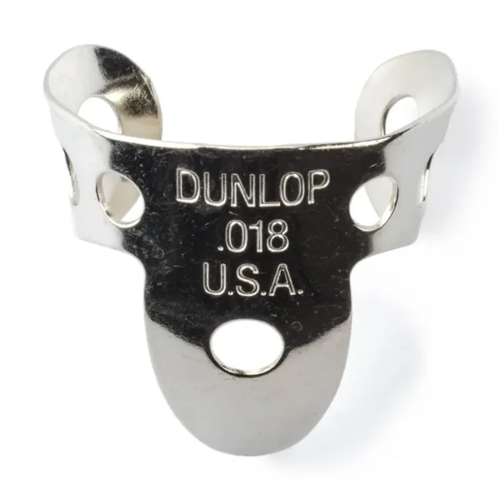 Jim Dunlop 4 x Metal Nickel .018 Finger Pick and 1 x Thumb Pick