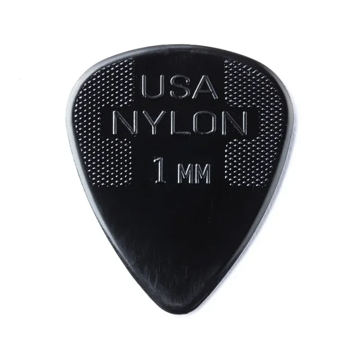 Jim Dunlop 44 Nylon Standard Pick, 1.00mm, 12-Pack