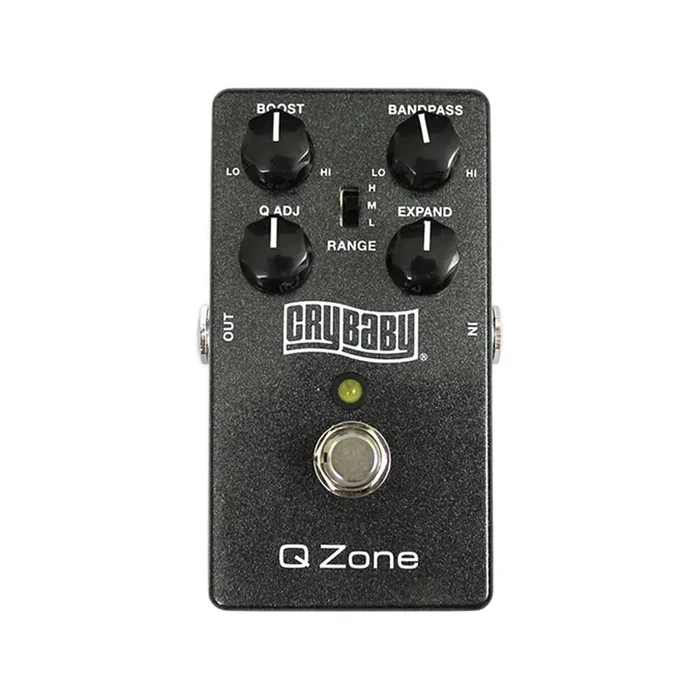 Jim Dunlop CSP030 Crybaby Q Zone Fixed Wah Guitar Effects Pedal