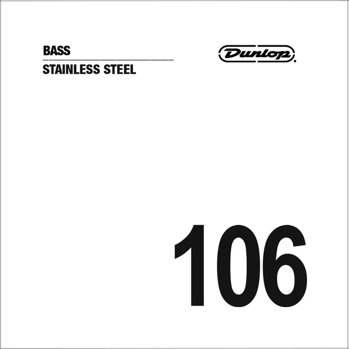 Jim Dunlop DBS106 Stainless Steel Bass String, .106