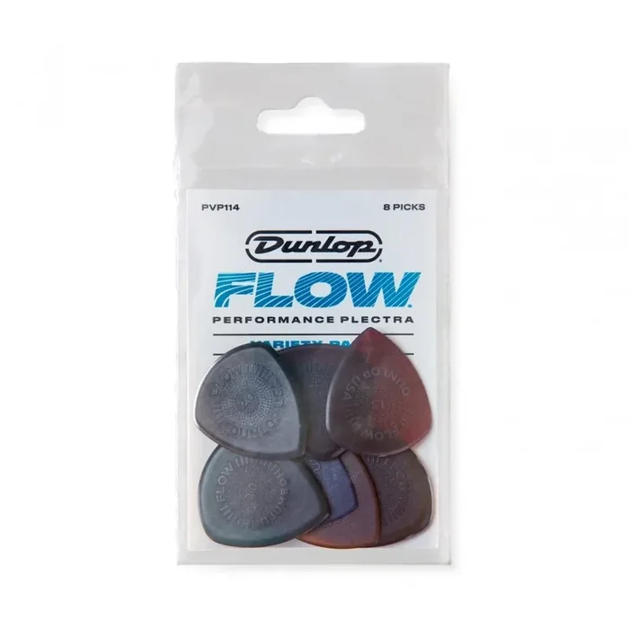 Jim Dunlop FLOW Pick Variety Pack, 8-Picks