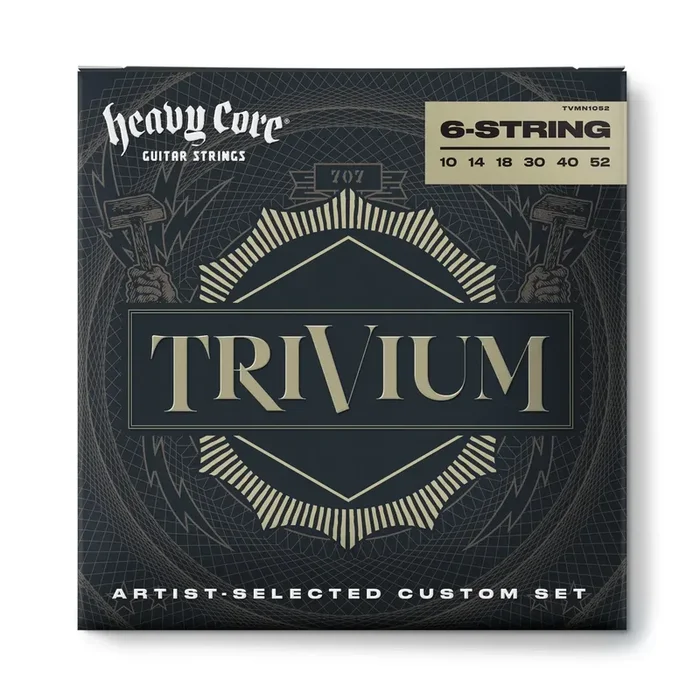 Jim Dunlop Heavy Core Trivium Guitar Strings 10-52