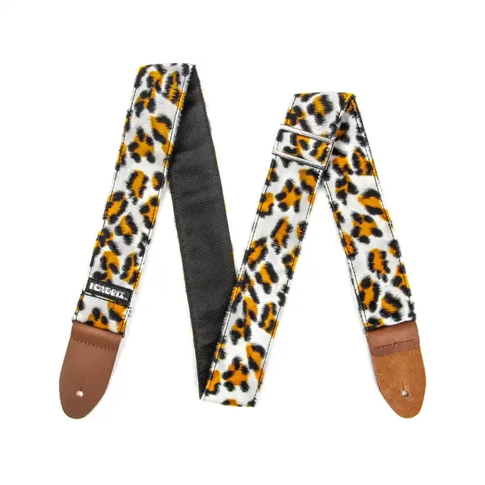 Jim Dunlop JH13 Jimi Hendrix Live In Maui Guitar Strap, Leopard