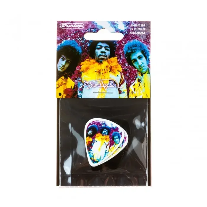 Jim Dunlop Jimi Hendrix ‘Are You Experienced‘ Album Cover Guitar Picks, 6-Pack