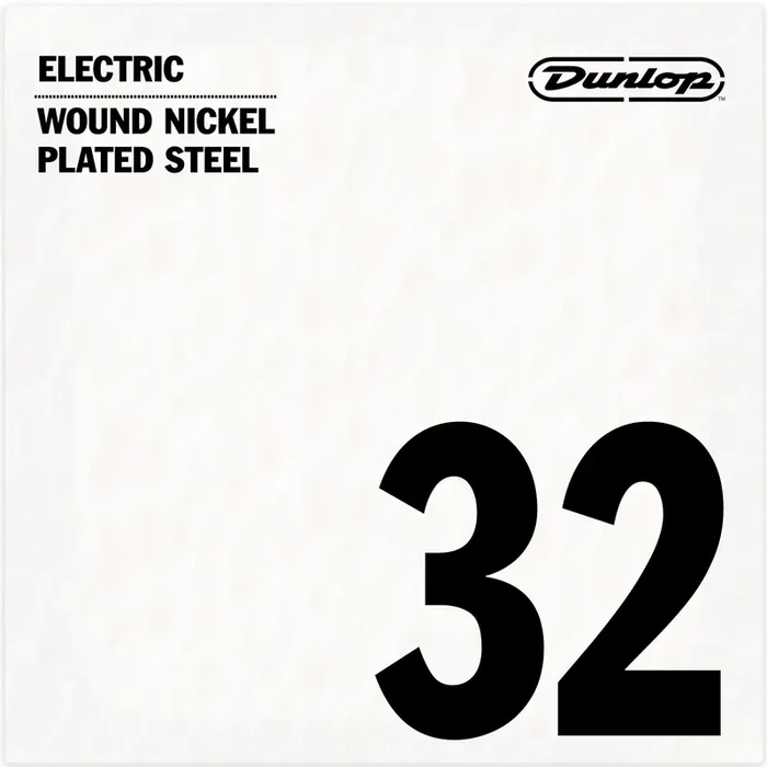 Jim Dunlop Nickel-Plated .032 Electric Guitar Single String