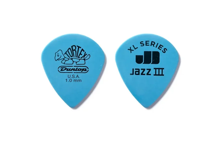 Jim Dunlop Tortex Jazz 3 XL Guitar Pick – Extra Heavy (Single)