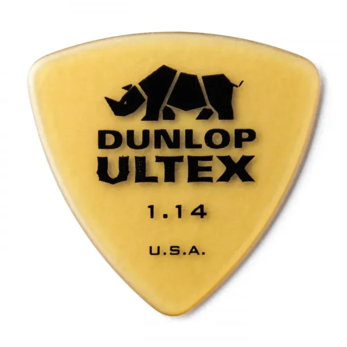 Jim Dunlop ULTEX Triangle 1.14mm Guitar/Bass Plectrums, 6-Pack