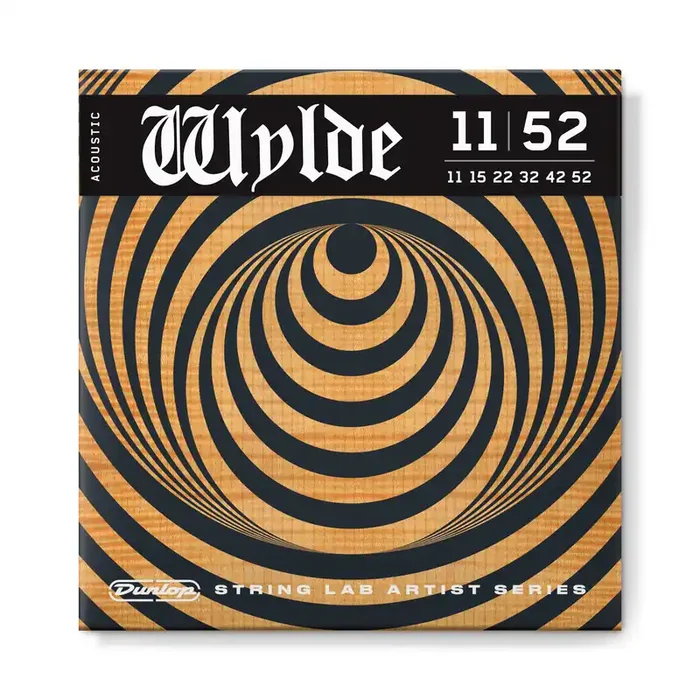 Jim Dunlop Zakk Wylde Phosphor Bronze 11-52 Acoustic Guitar Strings