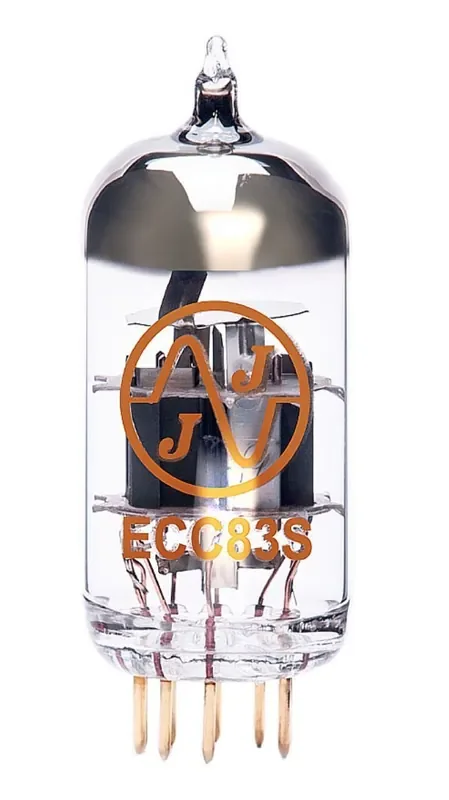 JJ valve ecc83s Gold Pin