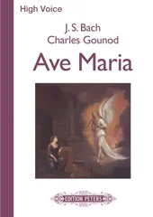 Johann Sebastian Bach : Johann Sebastian Bach : Ave Maria – Piano, High Voice – Faber Digital