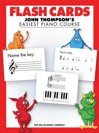 John Thompson’s Easiest Piano Course: Flash Cards