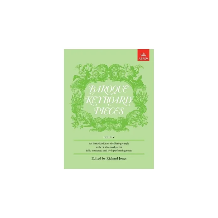 Jones, Richard – Baroque Keyboard Pieces, Book V (difficult)
