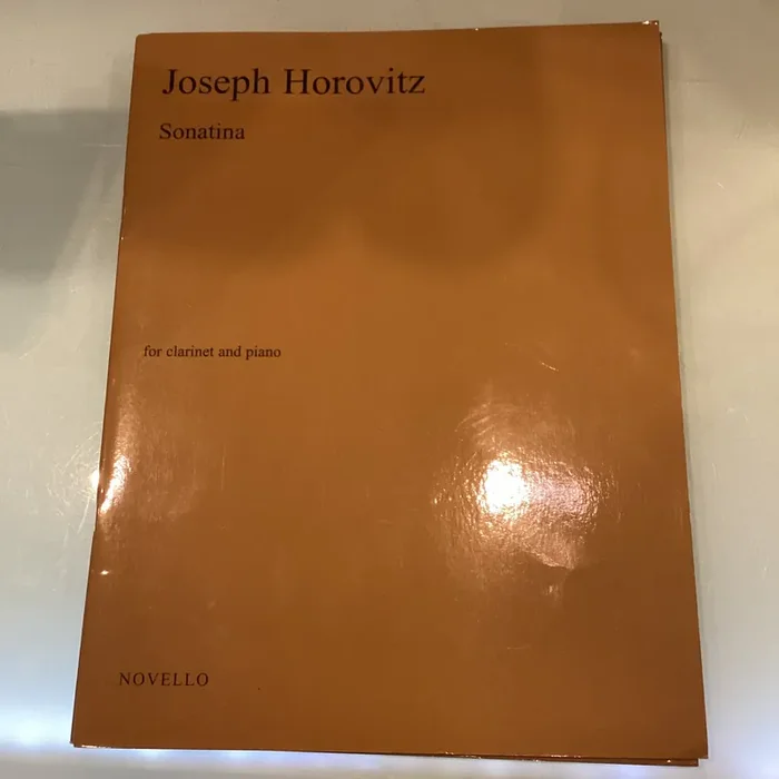 Joseph Horovitz Sonatina for Clarinet and Piano – Novello
