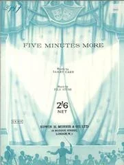 Jule Styne : Jule Styne : Five Minutes More – Guitar, Piano, Voice – Faber Digital