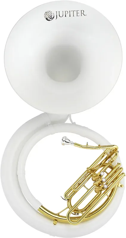 Jupiter JSP1000B Bb Sousaphone Lacquered, Fibreglass Gigbag