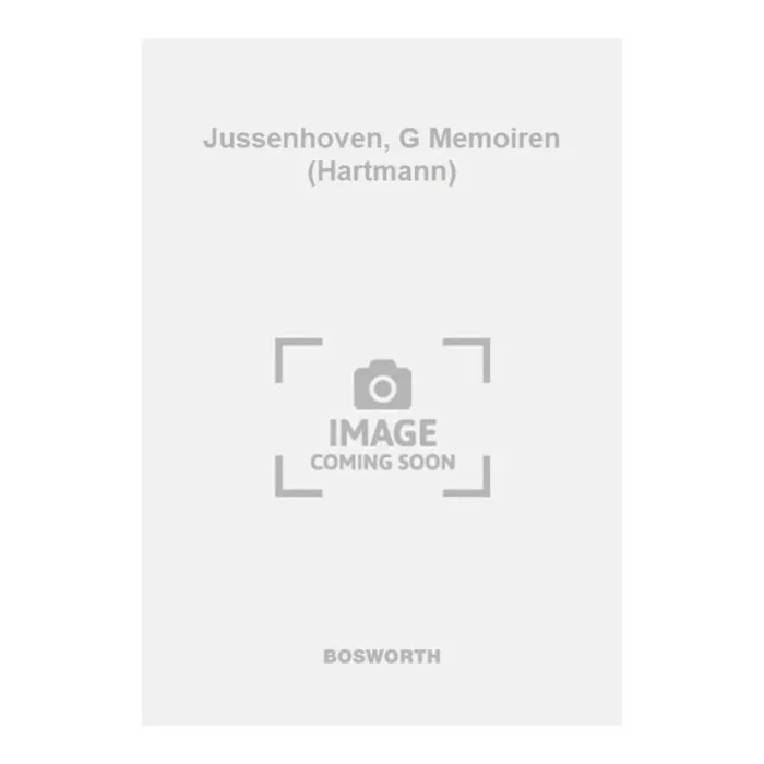 Jussenhoven, G Memoiren (Hartmann)