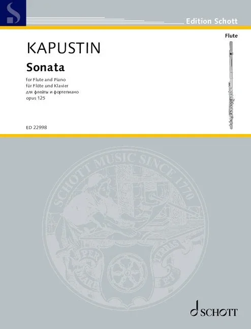 Kapustin: Flute Sonata, Op. 125
