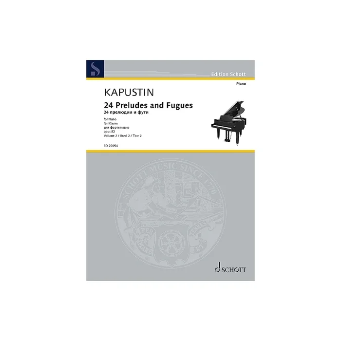 Kapustin, Nikolai – Twenty-Four Preludes and Fugues op. 82