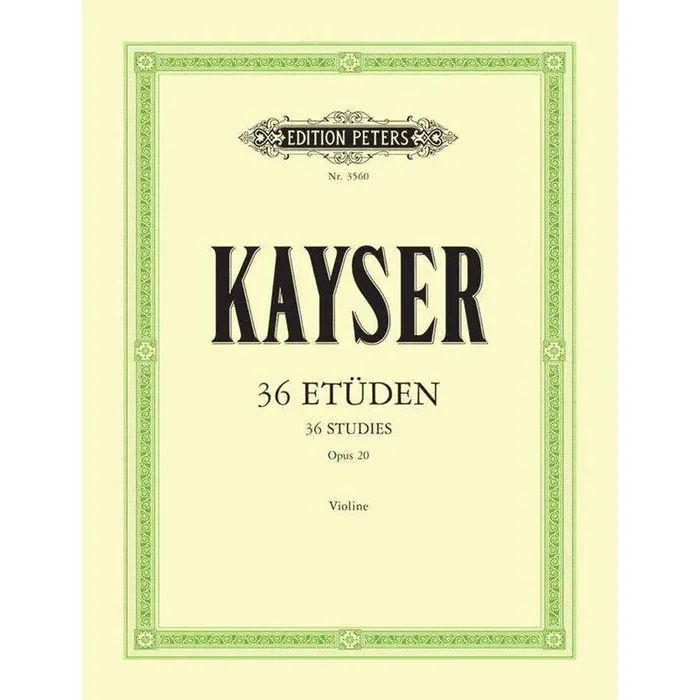 Kayser 36 Studies (Opus 20)