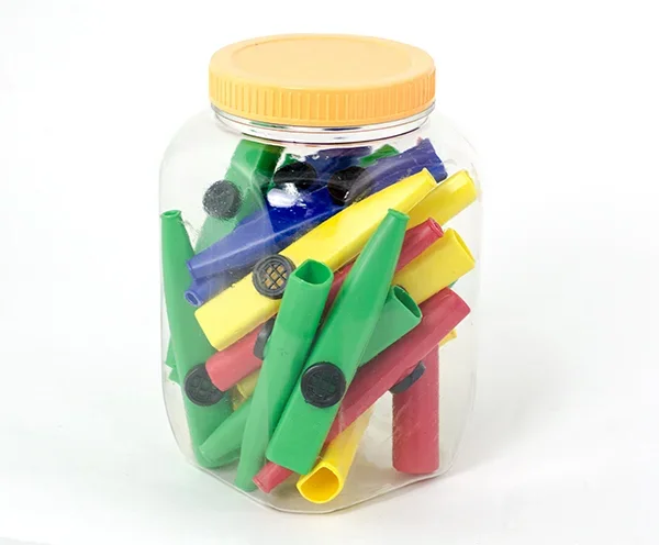 Kazoos-Plastic (Tub Of 25) Schwarz