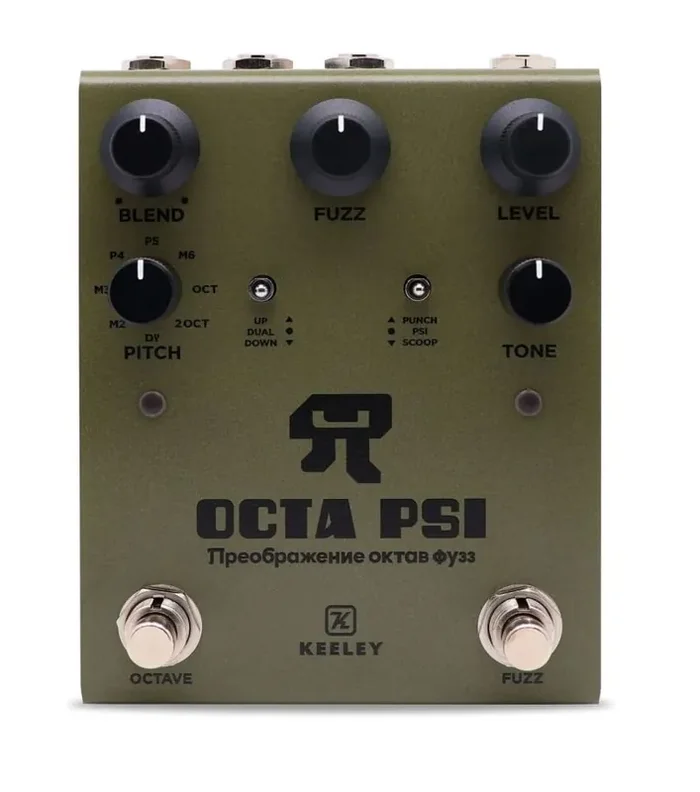 Keeley – OCTA PSI, Transfigurating Fuzz – XXIV Anniversary Taiga Mod