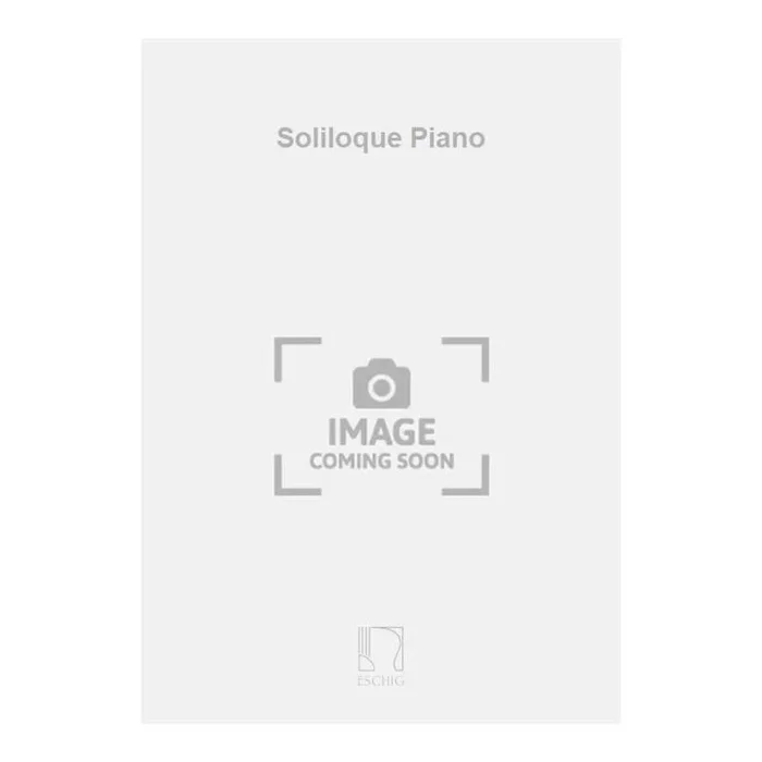 Keller, G. – Soliloque Piano
