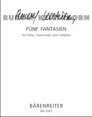 Kelterborn : Fantasies (5) (1958). : Mixed Ensemble: (Barenreiter)