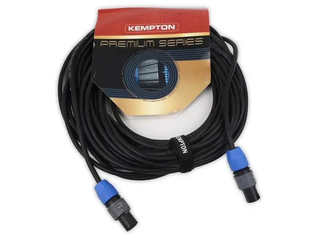 Kempton 15m (2 Pole) Speakon – (2 Pole) Speakon Speaker Cable