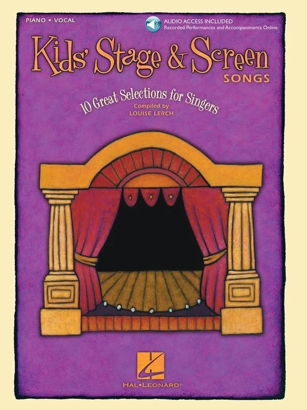 Kids Stage And Screen Songs Book/Online Audio (Softcover Book/Online Audio)