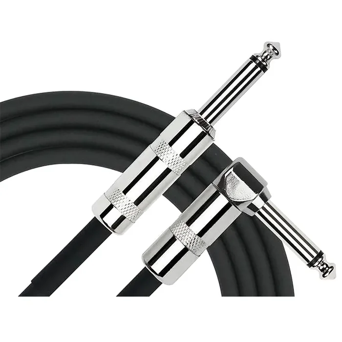 Kirlin 10ft / 3m Straight – Angled Jack Instrument Cables