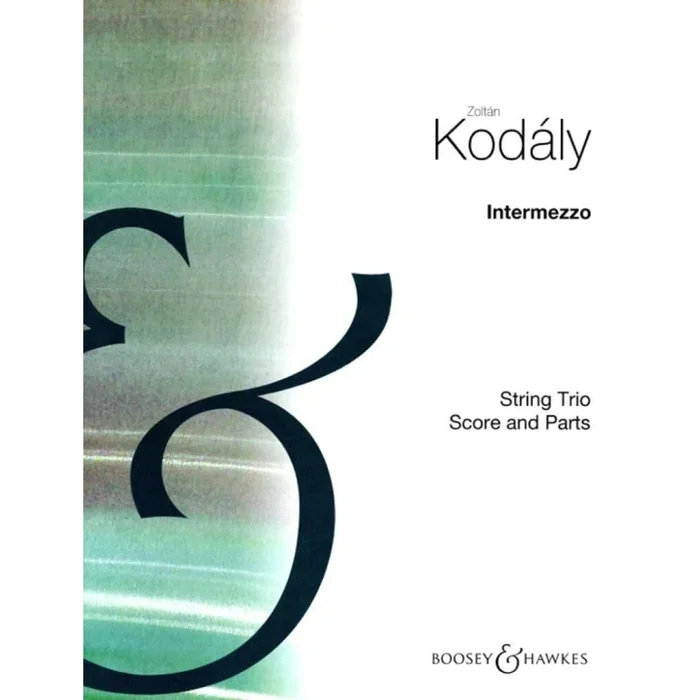 Kodály, Zoltán – Intermezzo per Trio d’Archi