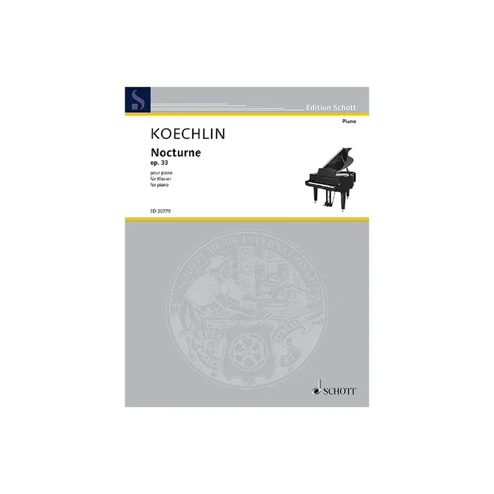 Koechlin, Charles – Nocturne op. 33