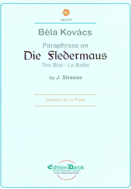 Kovács: Paraphrase on “Die Fledermaus “