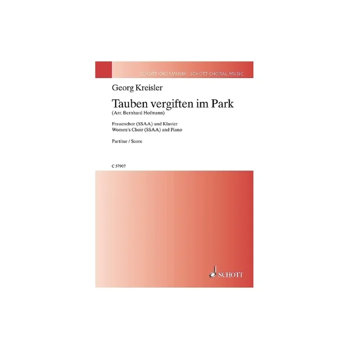 Kreisler, Georg – Tauben vergiften im Park