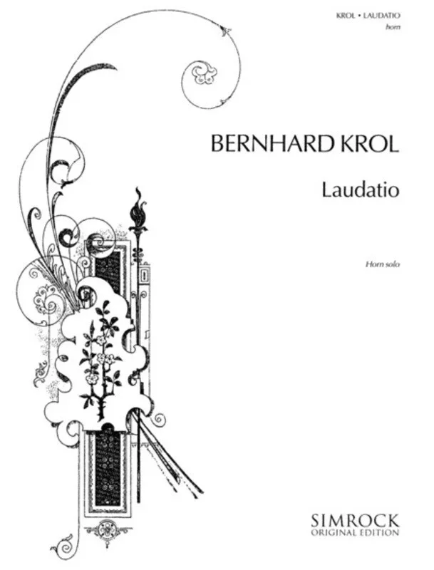 Krol – Laudatio Horn Solo (Softcover Book)