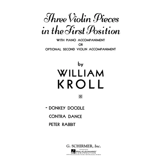 Kroll, William – Donkey Doodle