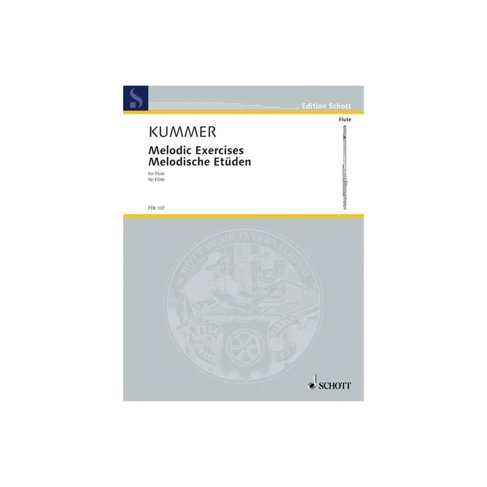 Kummer, Kaspar – Melodic Exercises op. 110