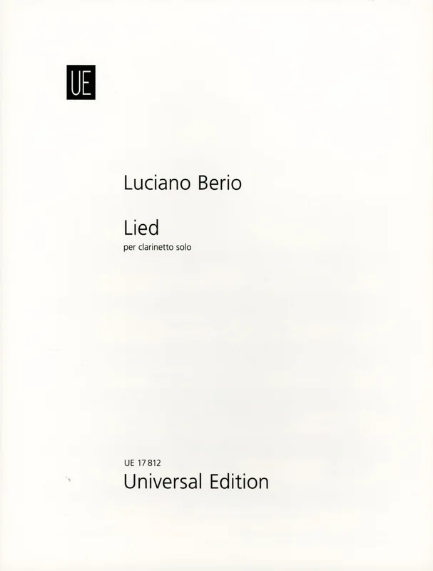L. Berio: Lied (Song)