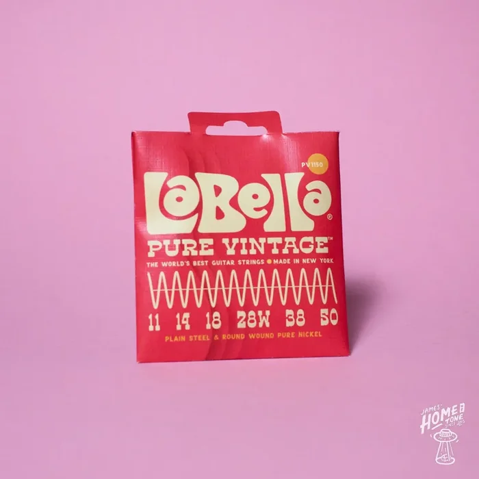 La Bella – Pure Vintage™ Electric Guitar Strings – 11-50