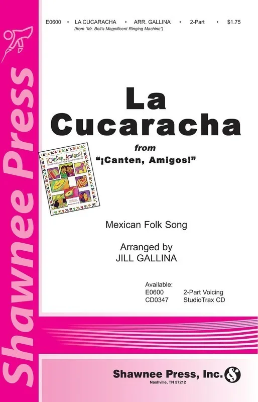 La Cucaracha 2-Part Book