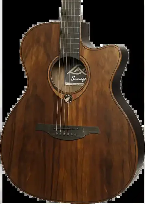 LAG Sauvage Auditorium Cutaway Electro