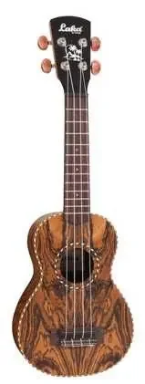 Laka VUS75 Butterfly Wood Soprano Ukulele