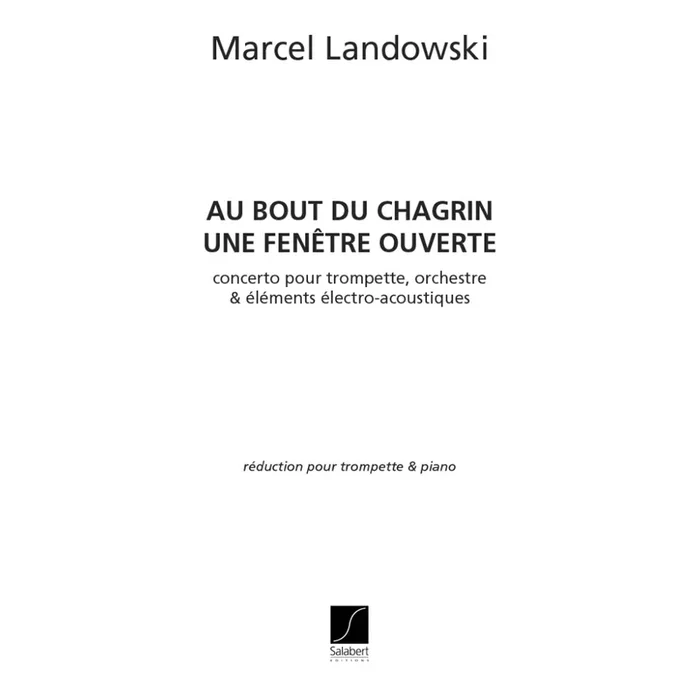 Landowski, Marcel – Concerto Pour Trompette